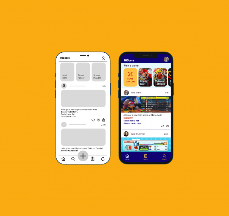 HiScore app case study