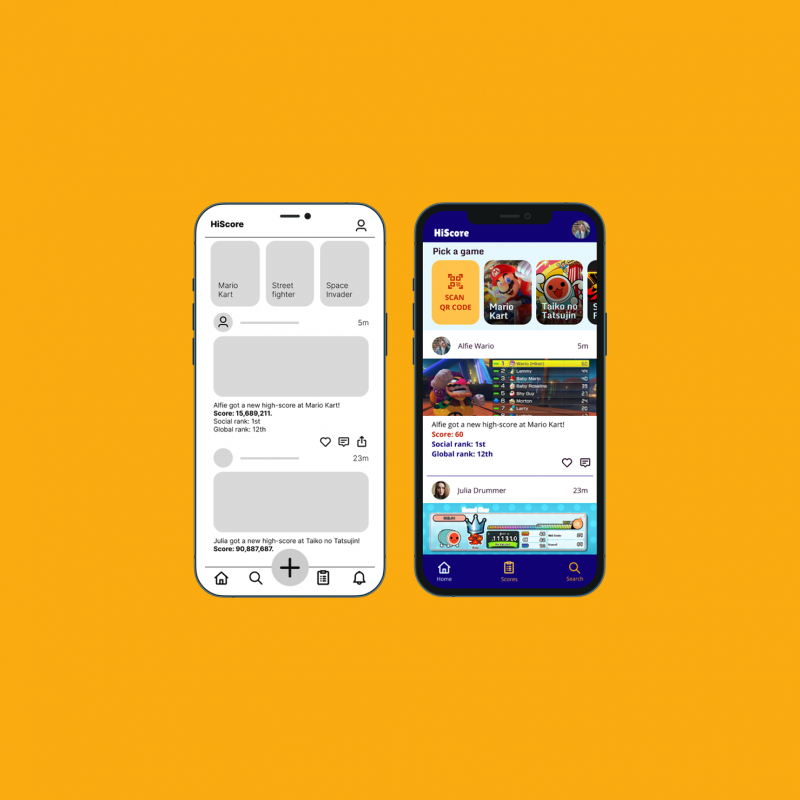 HiScore app case study